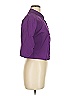 Worth New York Purple 3/4 Sleeve Button-Down Shirt Size 8 - photo 4