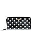 Kate Spade New York 100% Cow Leather Polka Dots Black Leather Wallet One size - photo 1