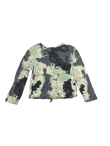 Aqua Long Sleeve T-Shirt (view 2)
