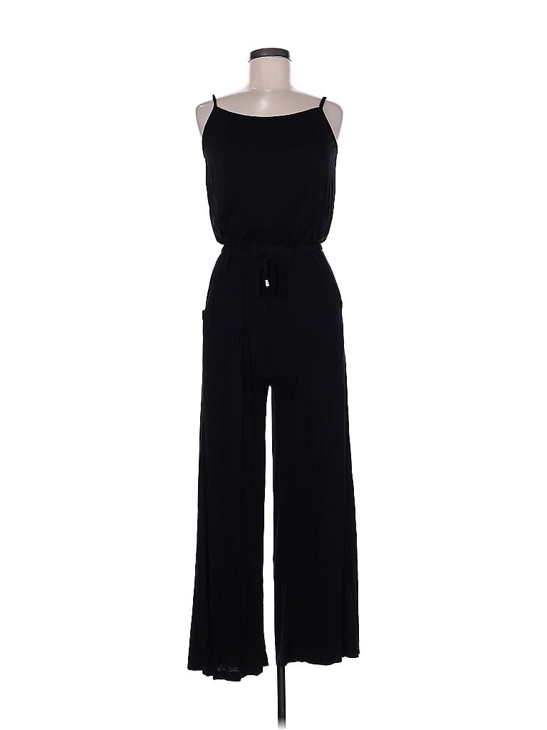 Pre-owned Auxo Jumpsuit In Black