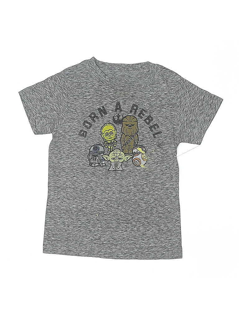 Star Wars Gray Short Sleeve T-Shirt 12-18 MO / 18 MO - photo 1