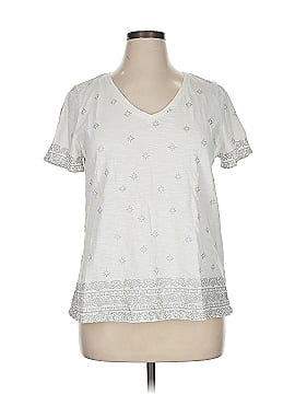 Jm Collection Short Sleeve Top