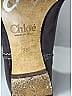Chloé 100% Leather Black Brown Boots Size EU 38 - photo 3