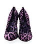 Dolce & Gabbana Animal Print Purple Heels Size EU 39 1/2 - photo 2