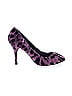 Dolce & Gabbana Animal Print Purple Heels Size EU 39 1/2 - photo 1