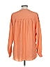 M Missoni 100% Silk Orange Long Sleeve Silk Top Size EU (IT) 46 / US 10 - photo 2