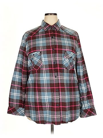 Matchstick Long Sleeve Button-Down Shirt (view 1)