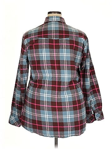 Matchstick Long Sleeve Button-Down Shirt (view 2)
