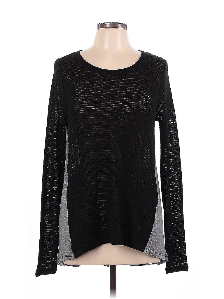 DKNY Jeans Black Pullover Sweater Size L - photo 1