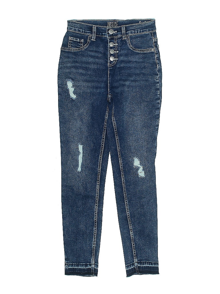 Justice Blue Jeans Size 18 - photo 1