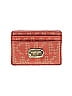 MICHAEL Michael Kors Red Orange Card Holder  One size - photo 1