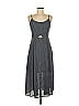 Mystree 100% Polyester Gray Casual Dress Size M - photo 1