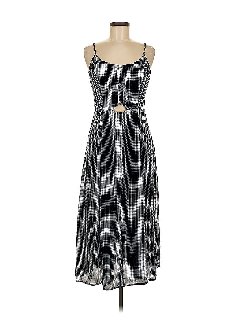 Mystree 100% Polyester Gray Casual Dress Size M - photo 1