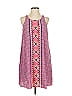 Crown & Ivy 100% Rayon Print Pink Casual Dress Size XS - photo 1