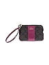 Coach Factory Purple Brown Wristlet One size - photo 1