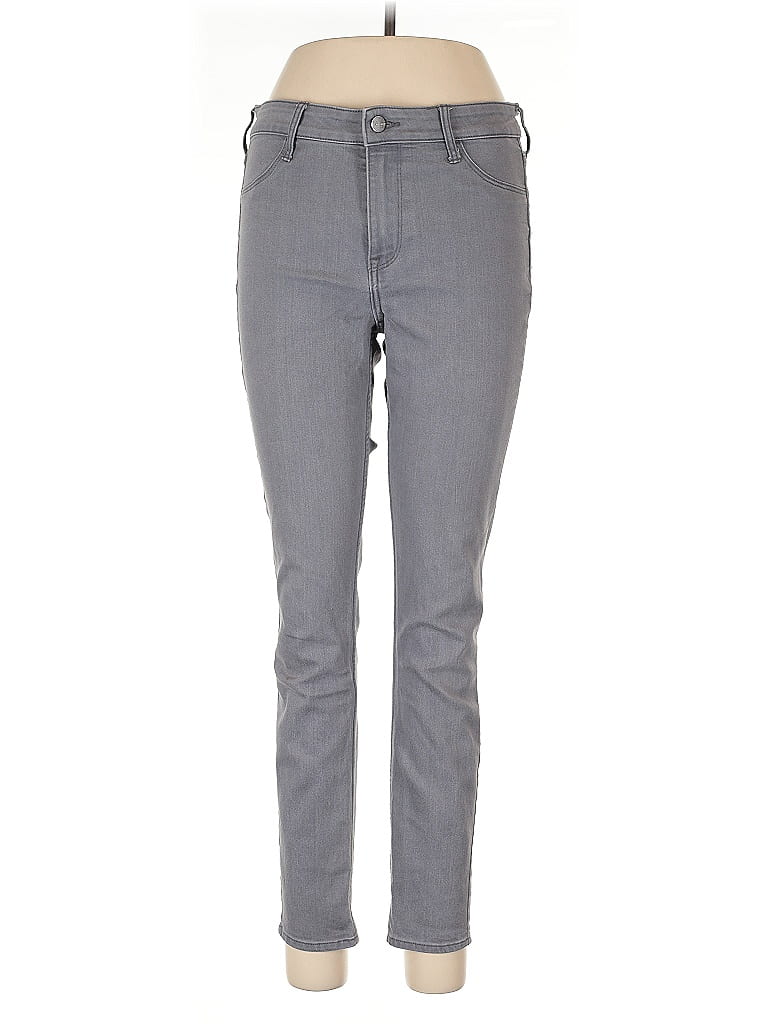 &Denim by H&M Solid Gray Jeans Size 30 waist - photo 1