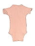 Kate Quinn Organics 100% Cotton Pink Short Sleeve Onesie Size 6-12 mo - photo 2