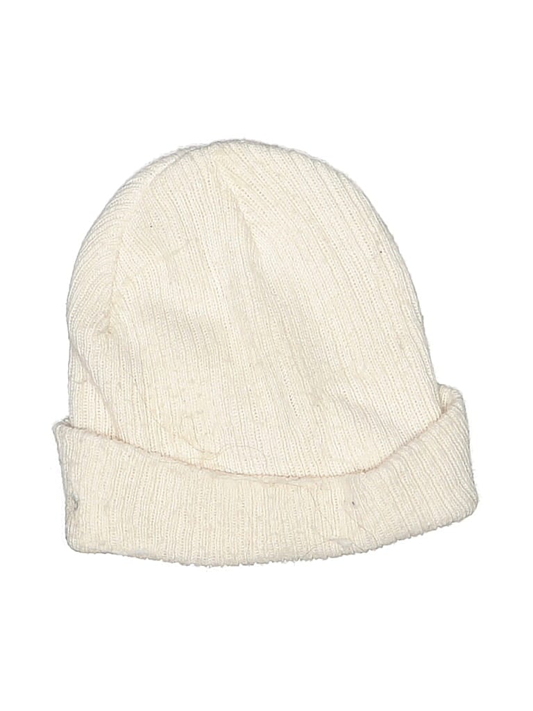 Pre-owned Wild Fable Beanie Hat In White