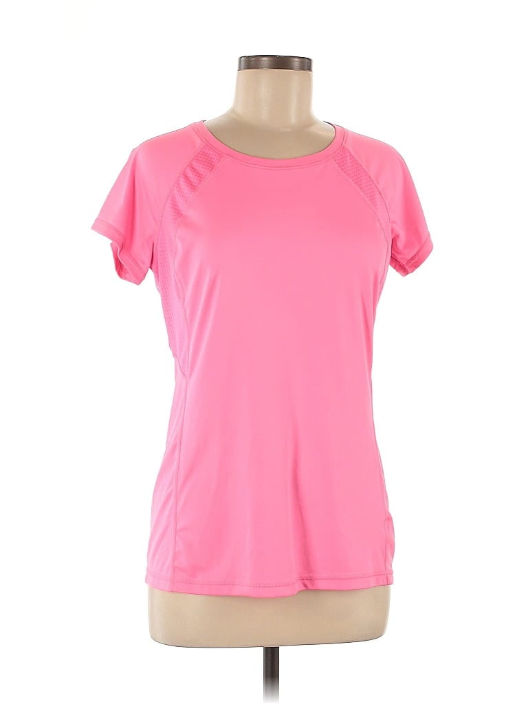 Xersion 100% Polyester Pink Active T-Shirt Size M - photo 1