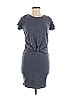 Sundry Solid Gray Casual Dress Size M - photo 1