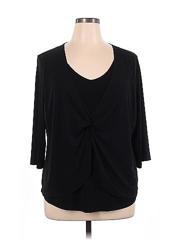 I.N. Studio 3/4 Sleeve Top (view 1)