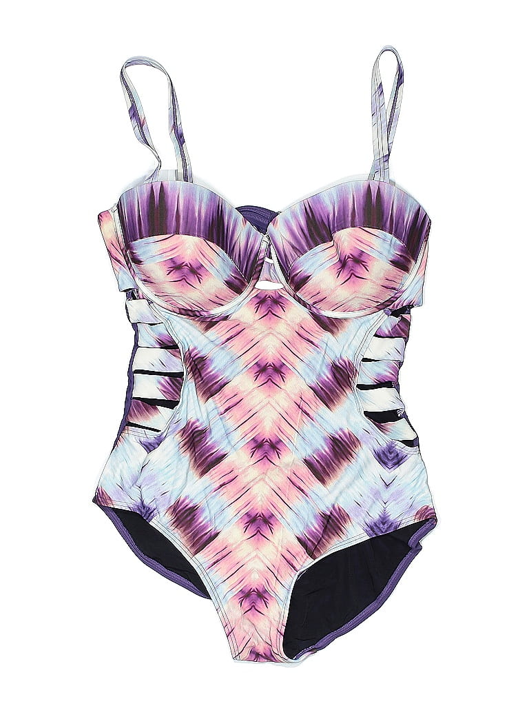 Tie Dye Purple One Piece Swimsuite main image 0