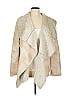 Tasha Polizzi Collection 100% Polyester Ivory Faux Fur Jacket Size L - photo 1