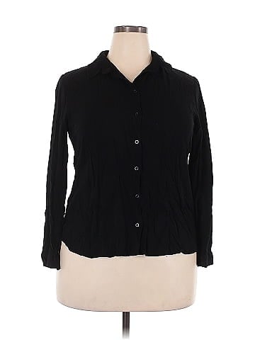Big Dart 3/4 Sleeve Button-Down Shirt (view 1)