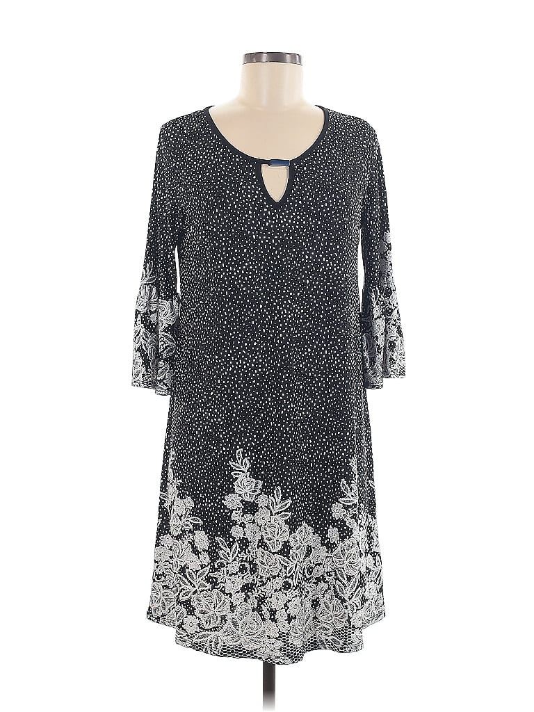 Pre-owned Espresso Casual Dress In Gray