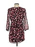 Isabel Maternity 100% Polyester Burgundy 3/4 Sleeve Blouse Size XS - photo 2