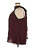 City Chic Burgundy Sleeveless Blouse Size 20 - photo 5