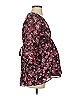 Isabel Maternity 100% Polyester Burgundy 3/4 Sleeve Blouse Size XS - photo 4