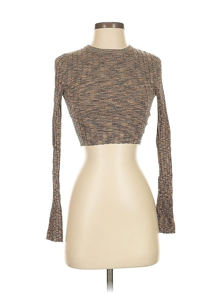 Dissh Brown Tan Pullover Sweater Size XS - photo 1