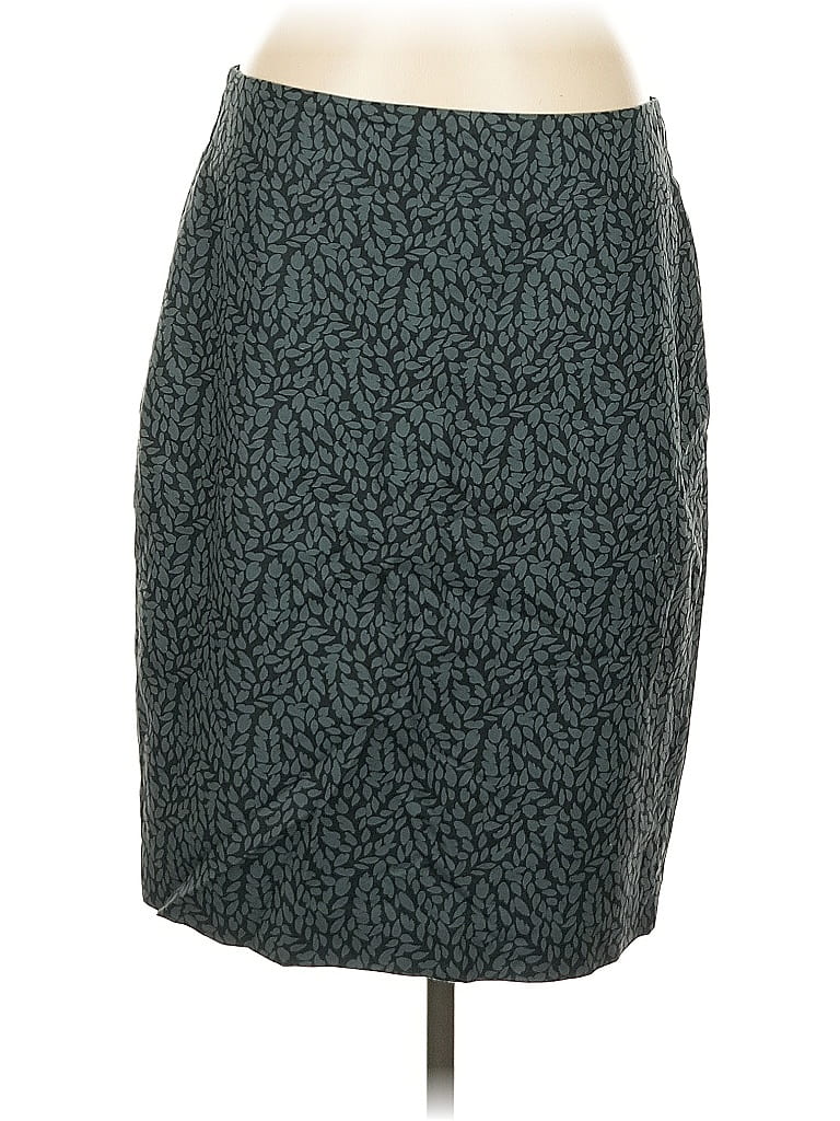 Pre-owned Ann Taylor Loft Formal Skirt In Blue