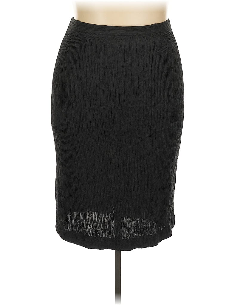 Pre-owned Unbranded Casual Skirt In Black
