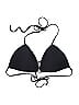 Eidon Solid Black Swimsuit Top Size XL - photo 1