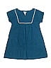 Jacadi 100% Cotton Teal Blue Dress Size 10 - photo 1