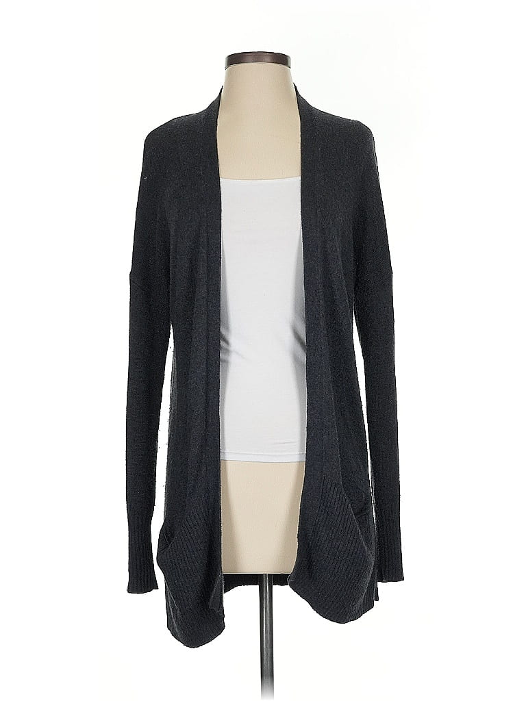 Pre-owned Ann Taylor Loft Outlet Cardigan Sweater In Gray