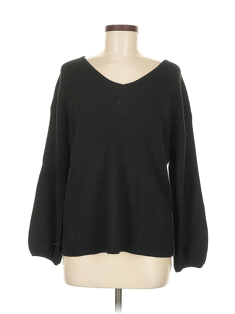 Pre-owned Unbranded Pullover Sweater In Black