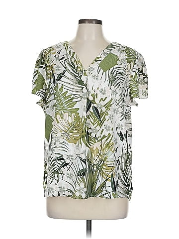 Hilary Radley Short Sleeve Blouse (view 1)
