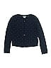 Jacadi Polka Dots Black Blue Cardigan Size 10 - photo 1