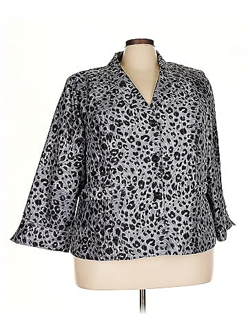 Sag Harbor 3/4 Sleeve Blouse (view 1)