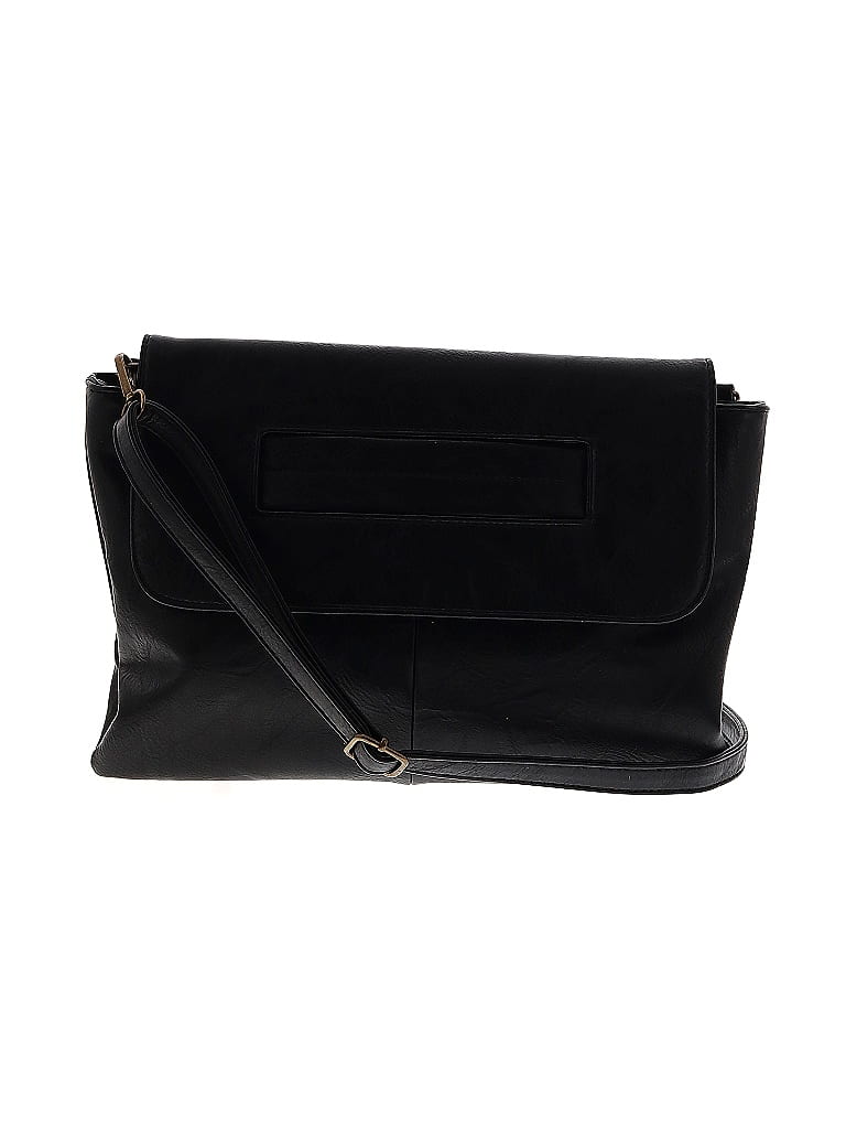 Assorted Brands Solid Black Crossbody Bag One size - photo 1
