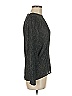 Jones New York 100% Polyester Gray Long Sleeve Blouse Size 6 - photo 4