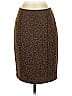 Worth New York Tweed Brown Wool Skirt Size 2 - photo 1