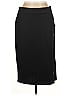Bold Elements Solid Black Casual Skirt Size L - photo 1
