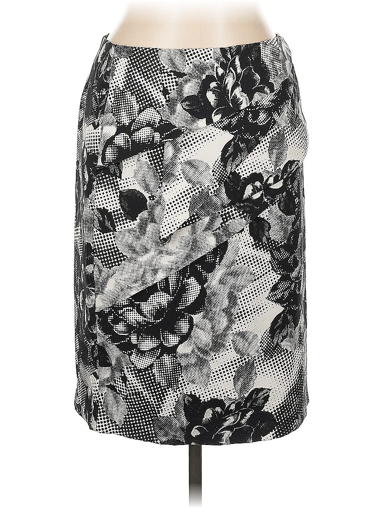 Pre-owned Worthington Formal Skirt In Gray