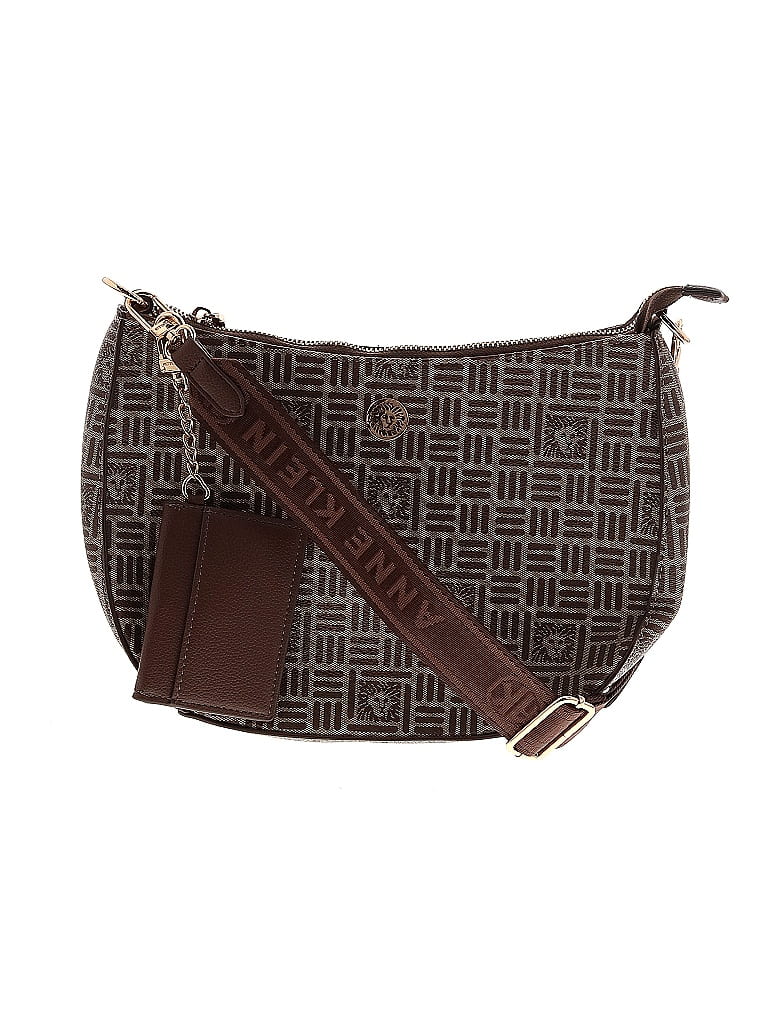 Anne Klein Brown Crossbody Bag One size - photo 1