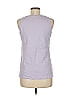 Pact 100% Cotton Purple Sleeveless T-Shirt Size M - photo 2