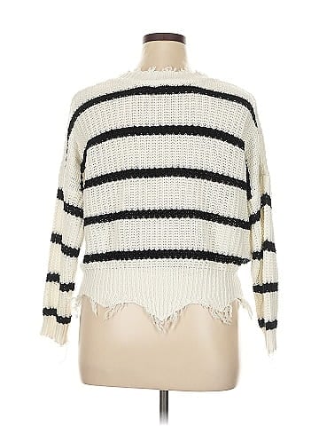 Main Strip Pullover Sweater (view 2)